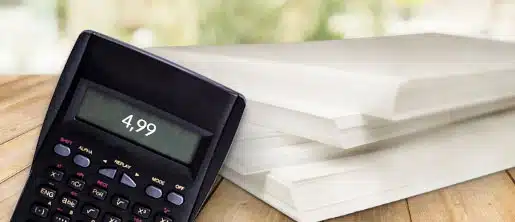 Mailingdruck24-Papiergewichtsrechner Wie wird das Papiergewicht berechnet