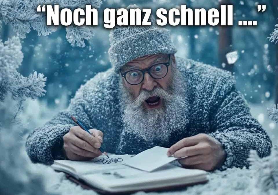 Weihnachtsbriefe versenden