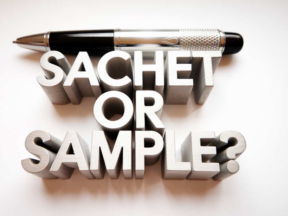 Werbeartikel als Dialogpost versenden - Sachet oder Sample