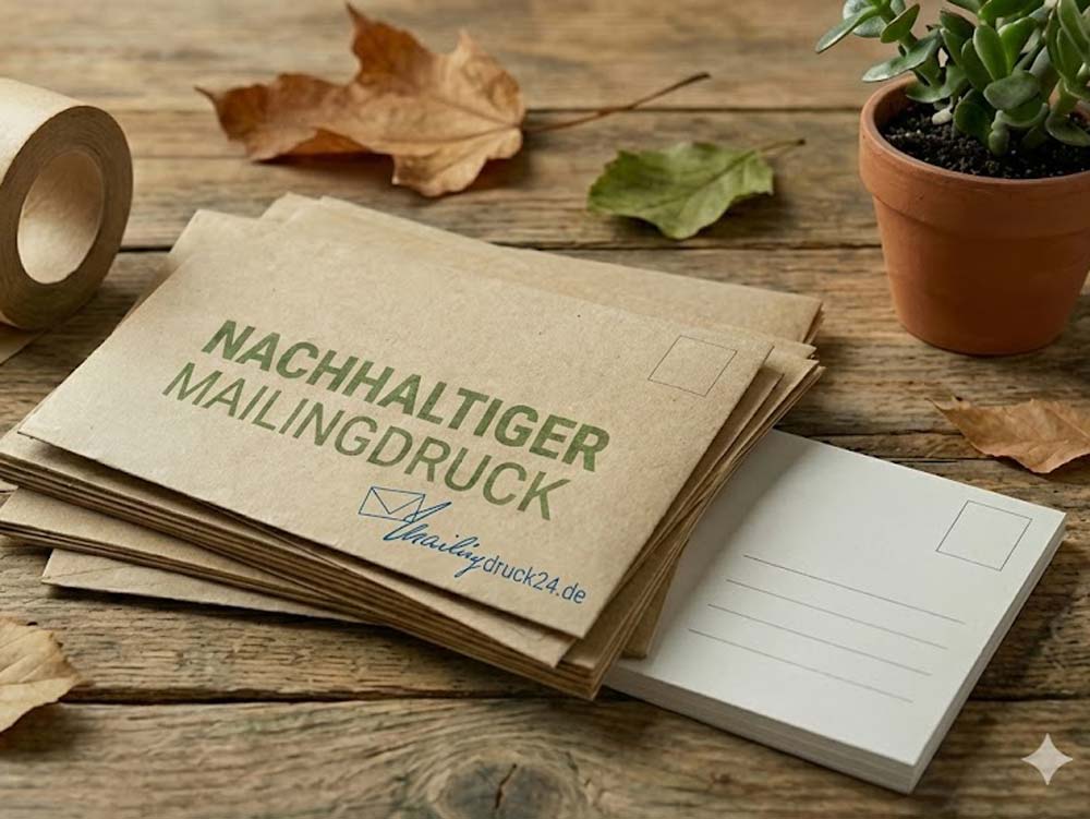 Nachhaltige Recycling-Mailings bei mailingdruck24